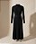 VESTIDO CONELADO MANGA LONGA COM SAIA PARIÔ (PRETO) - Imagem 3