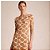VESTIDO JACQUARD JUNGLE EM TRICOT (MASCAVO/BEGE) - Imagem 2