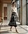 SAIA JACQUARD XADREZ IRREGULAR EM TRICOT (PRETO/OFF) - Imagem 2