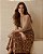 SAIA JACQUARD JUNGLE EM TRICOT (MARROM/MASCAVO) - Imagem 6