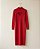 VESTIDO MIDI DECOTE V COM CACHEQUER (VERMELHO) - Imagem 4