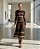 DUPLICADO - VESTIDO MIDI EVASÊ EM TRICOT MANGA LONGA (PRETO/VERDE/BEGE) - Imagem 3