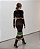VESTIDO MIDI EVASÊ EM TRICOT MANGA LONGA (PRETO/MARRON/VERDE/BEGE) - Imagem 2