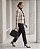 JAQUETA PERFECTO JACQUARD EM TRICOT (OFF/PRETO) - Imagem 2