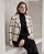 JAQUETA PERFECTO JACQUARD EM TRICOT (OFF/PRETO) - Imagem 1