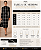 VESTIDO MIDI JACQUARD EM TRICOT XADREZ (PRETO/OFF) - Imagem 5
