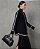 Blusa confort em tricot (preto/off) - Imagem 3