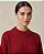 BLUSA MANGA LONGA EM TRICOT GOLA CARECA COM DET. OFF (VERMELHO CEREJA) - Imagem 2