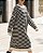 MAXI VESTIDO CONFORT LISTRADO DET. OMBRO (PRETO/OFF) - Imagem 2