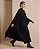MAXI VESTIDO CONFORT MIDI GOLA ALTA (PRETO) - Imagem 3