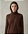 MAXI CAPA EM TRICOT TRANSPASSADA (MARRON) - Imagem 2