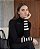 BLUSA EM TRICOT COM DET.GOLA (PRETO) - Imagem 3