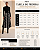 VESTIDO JACQUARD EM TRICOT ONDAS (PRETO/OFF) - Imagem 5