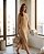 Vestido Longo GOLA CANOA (BEGE) - Imagem 1