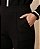 Calça em tricot com friso (PRETO) - Imagem 4