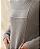 Blusa em tricô com detalhe frontal, gola alta ( cinza) - Imagem 4