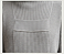 Blusa em tricô com detalhe frontal, gola alta ( cinza) - Imagem 5