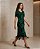 Vestido jacquard em tricot com canutilhos (VERDE) - Imagem 2