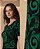 Vestido jacquard em tricot com canutilhos (VERDE) - Imagem 5