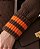 VESTIDO EM TRICOT GOLA DET. LARANJA PUNHO (MARRON) - Imagem 3