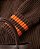 VESTIDO EM TRICOT GOLA DET. LARANJA PUNHO (MARRON) - Imagem 4