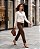 BLUSA EM TRICOT MANGA LONGA DECOTE V (OFF-WHITE) - Imagem 3