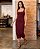 VESTIDO MIDI EM TRICOT DECOTE QUADRADO - Imagem 1