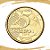 Sachê Lacrado 25 Centavos 2015 - V-535 - 50 Moedas FC - Imagem 2