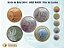 Set de moedas do Real 2014 - Raro - Completo - FC - Imagem 1