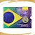 Blister com 5 Moedas Real 2024 FC - Edição Limitada - Imagem 1