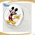 Moeda Disney Mickey Mouse - Prateada - 40mm - FC - Imagem 1