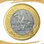 Moeda 1 Real 2015 Paracanoagem - V-613 - Flor de Cunho - Imagem 1