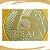 Cartela com a Moeda de 1 Real 2015 - 50 Anos do Banco Central - Circulada - Imagem 1
