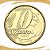 Moeda de 10 Centavos 2021 - V-514 - FC - Imagem 1