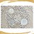 Cartela com as Moedas de 10, 20 e 50 Centavos Aluminio - Circuladas - Imagem 1