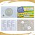 Cartela com as Moedas de 10, 20 e 50 Centavos Aluminio - Circuladas - Imagem 2