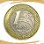 Moeda de 1 REAL 1999 - Alpaca - RARA - V-572 - Circulada - Imagem 1