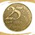 Moeda de 25 Centavos 2000 - RARA - V-520 - Circulada - Imagem 1