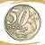Moeda de 50 Centavos 1998 - Cuproniquel  - RARA - V-545 - Circulada - Imagem 1