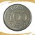 Moeda de 100 Cruzeiros 1992 - V-423 - Peixe Boi - Aço Inox - Flor de Cunho - Imagem 1