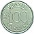 Moeda de 100 Cruzeiros 1992 - V-423 - Peixe Boi - Aço Inox - Flor de Cunho - Imagem 1