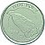 Moeda de 100 Cruzeiros 1992 - V-423 - Peixe Boi - Aço Inox - Flor de Cunho - Imagem 2