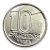 Moeda de 10 Cruzeiros 1992 - V-419 - Aço Inox - Seringueiro/RARA - Flor de Cunho - Imagem 1