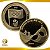Medalha Comemorativa, Entrega da Bandeira Olímpica - Londres 2012 e Brasil 2016 - Olimpíadas Rio 2016, Dourada, 10.9g – 27.0mm, Proof – Souvenir - Flor de Cunho na Cáspsula. - Imagem 1