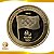 Medalha Comemorativa, Entrega da Bandeira Olímpica - Londres 2012 e Brasil 2016 - Olimpíadas Rio 2016, Dourada, 10.9g – 27.0mm, Proof – Souvenir - Flor de Cunho na Cáspsula. - Imagem 2