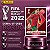 2022 Extra Legend - Cristiano Ronaldo Bordô (Base) - Portugal - Original Panini - Copa do Mundo do Qatar 2022 - Imagem 1