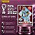 2022 Extra Legend - Lionel Messi Bordô (Base) - Argentina - Original Panini - Copa do Mundo do Qatar 2022 - Imagem 1