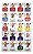 Kit Atualização - 80 Cromos de Reposição - Copa do Qatar 2022 - Kit Completo com as 80 Figurinhas de Reposição - Original Panini - Imagem 2