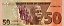 Zimbabwe - Cédula de 50 Dollars 2020 - P-105a - Hibrida - FE - Imagem 3