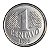 Moeda de 1 Centavo 1996 - V-440 - Aço Inox - 1ª Familia do Real - 20.0mm - 3.0g - Circulada - Imagem 1